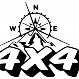 AUTOCOLANTE - 4X4