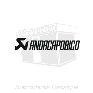 AUTOCOLANTE - ANDACAPOBICO