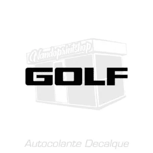 AUTOCOLANTE - GOLF
