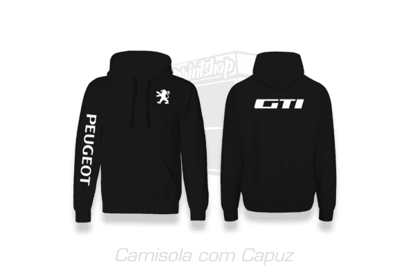CAMISOLA COM CAPUZ - PEUGEOT GTI