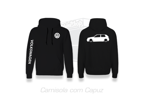 CAMISOLA COM CAPUZ - VOLKSWAGEN GOLF MK3