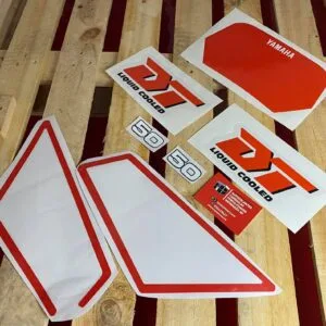 KIT AUTOCOLANTES YAMAHA DT 50 LC VERMELHO