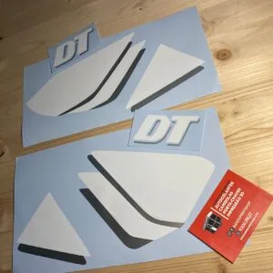 KIT AUTOCOLANTES YAMAHA DT 50 LCDE - BRANCO E CINZENTO