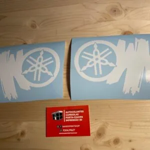 KIT AUTOCOLANTES YAMAHA DT 50 LC - BRANCO