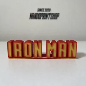 DECORAÇÃO 3D - IRON MAN