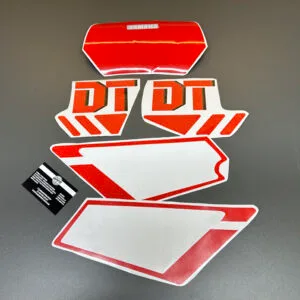 KIT AUTOCOLANTES YAMAHA DT 50 LC VERMELHO