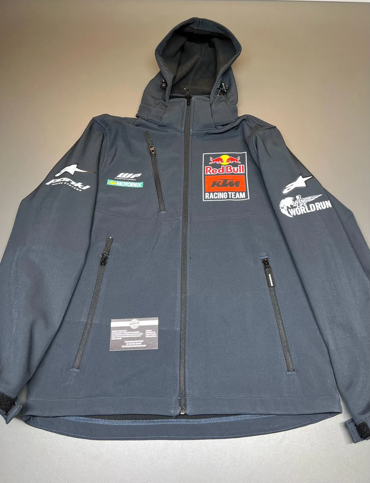 CASACO SOFTSHELL - KTM RACING TEAM (CORES AO GOSTO)