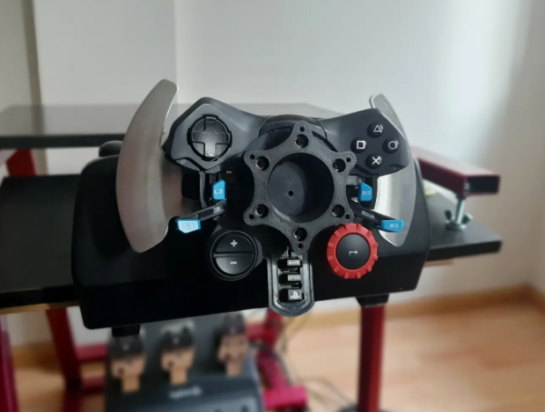 ADAPTADOR PARA VOLANTE TIPO OMP LOGITECH G29 G929 G920 G923 G27 G25 - Image 2