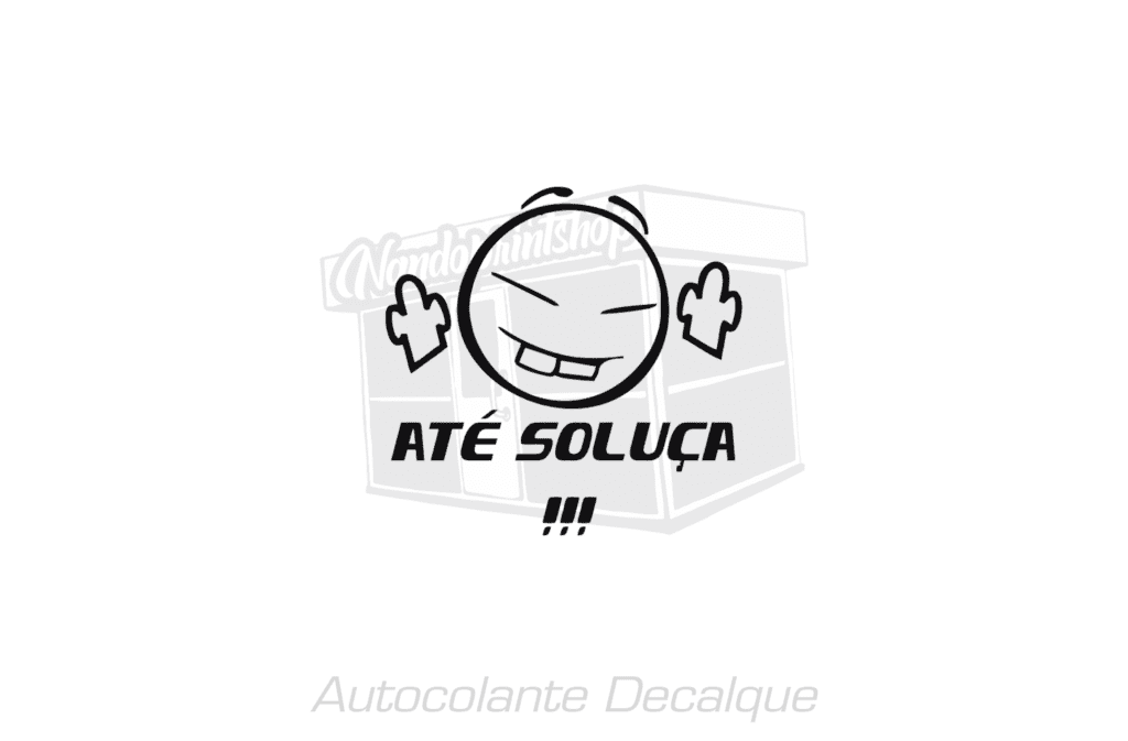 Soluca AUTOCOLANTE – ATÉ SOLUÇA - NANDOPRINTSHOP