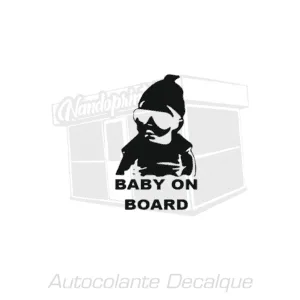 AUTOCOLANTE - BEBÉ A BORDO