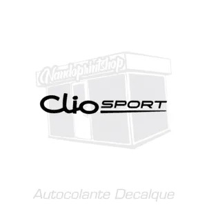 AUTOCOLANTE - CLIO SPORT