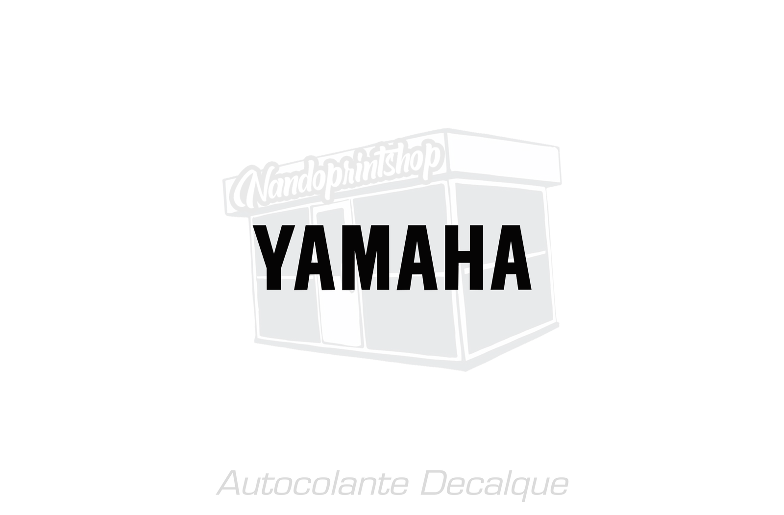 autocolante yamaha v1