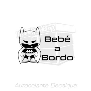 AUTOCOLANTE - BEBÉ A BORDO