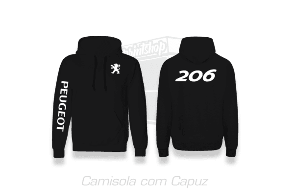 CAMISOLA COM CAPUZ - PEUGEOT 206