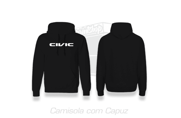 CAMISOLA COM CAPUZ - HONDA CIVIC