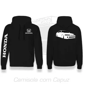 CAMISOLA COM CAPUZ - HONDA INTEGRA