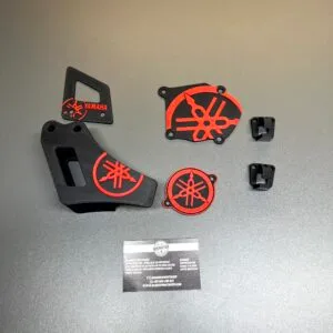KIT TAMPAS 3D VERMELHO E PRETO - YAMAHA DTR DTRE DTX 125