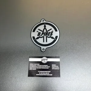 TAMPA AUTOLUBE PERSONALIZADA COM NOME - YAMAHA DT50 LC LCD LCDE (AO GOSTO)