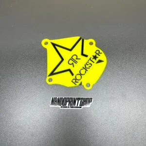 TAMPA AUTOLUBE ROCKSTAR AMARELA - YAMAHA DTR DTRE DTX 125