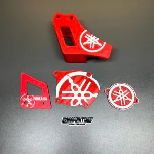 KIT TAMPAS 3D VERMELHO E BRANCO - YAMAHA DTR DTRE DTX 125