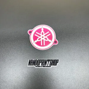 TAMPA VÁLVULA DE ESCAPE ROSA - YAMAHA DTR DTRE DTX 125