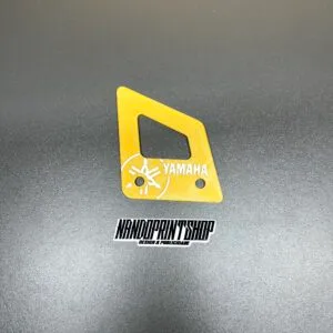 PROTEÇÃO BOMBA TRAVÃO TRASEIRO DOURADA E BRANCO - YAMAHA DTR DTRE DTX 125