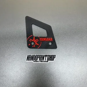 PROTEÇÃO BOMBA TRAVÃO TRASEIRO PRETA E VERMELHA - YAMAHA DTR DTRE DTX 125