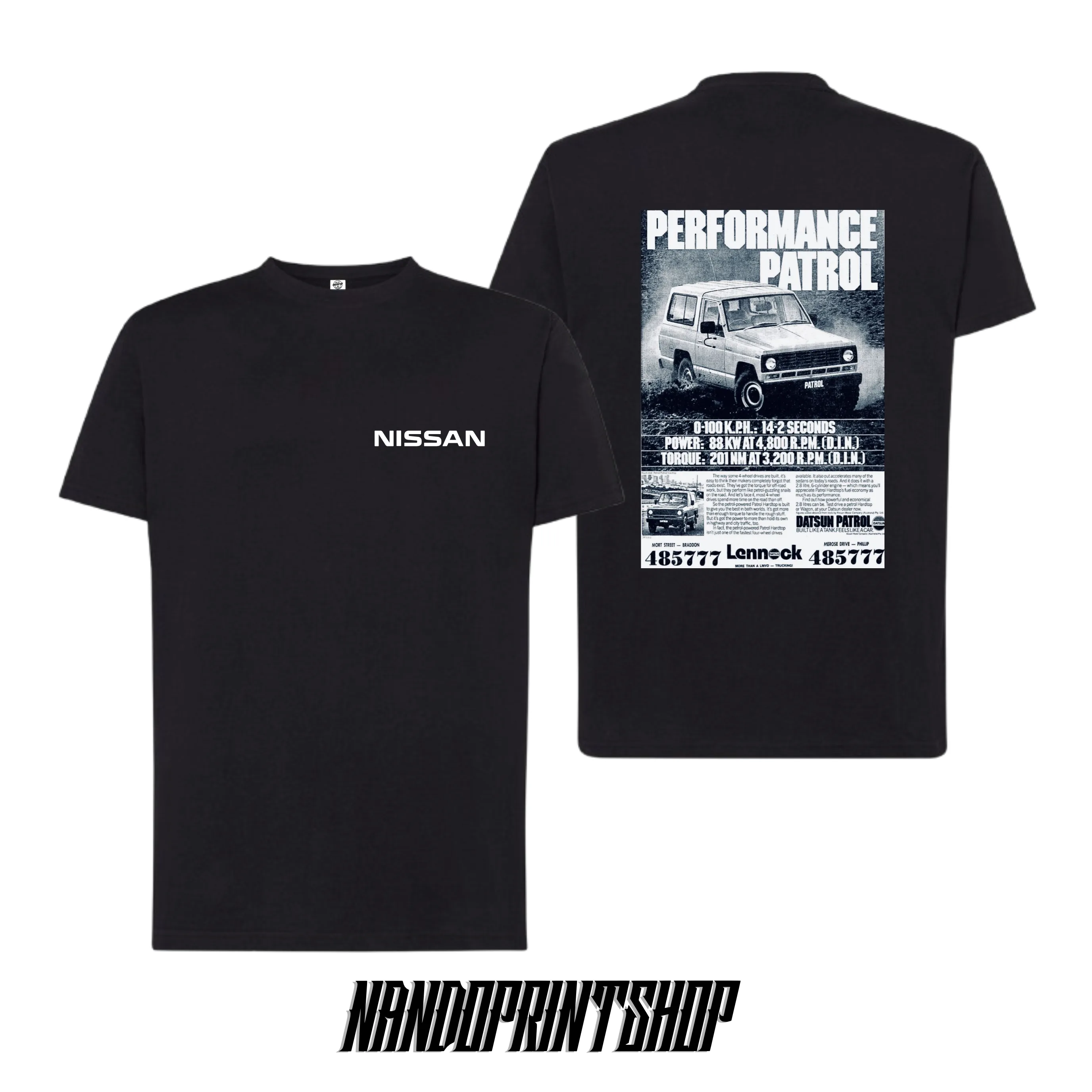TSHIRT - NISSAN PATROL Y60