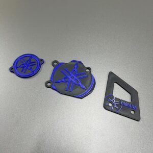 KIT TAMPAS 3D PRETA E AZUL - YAMAHA DTR DTRE DTX 125