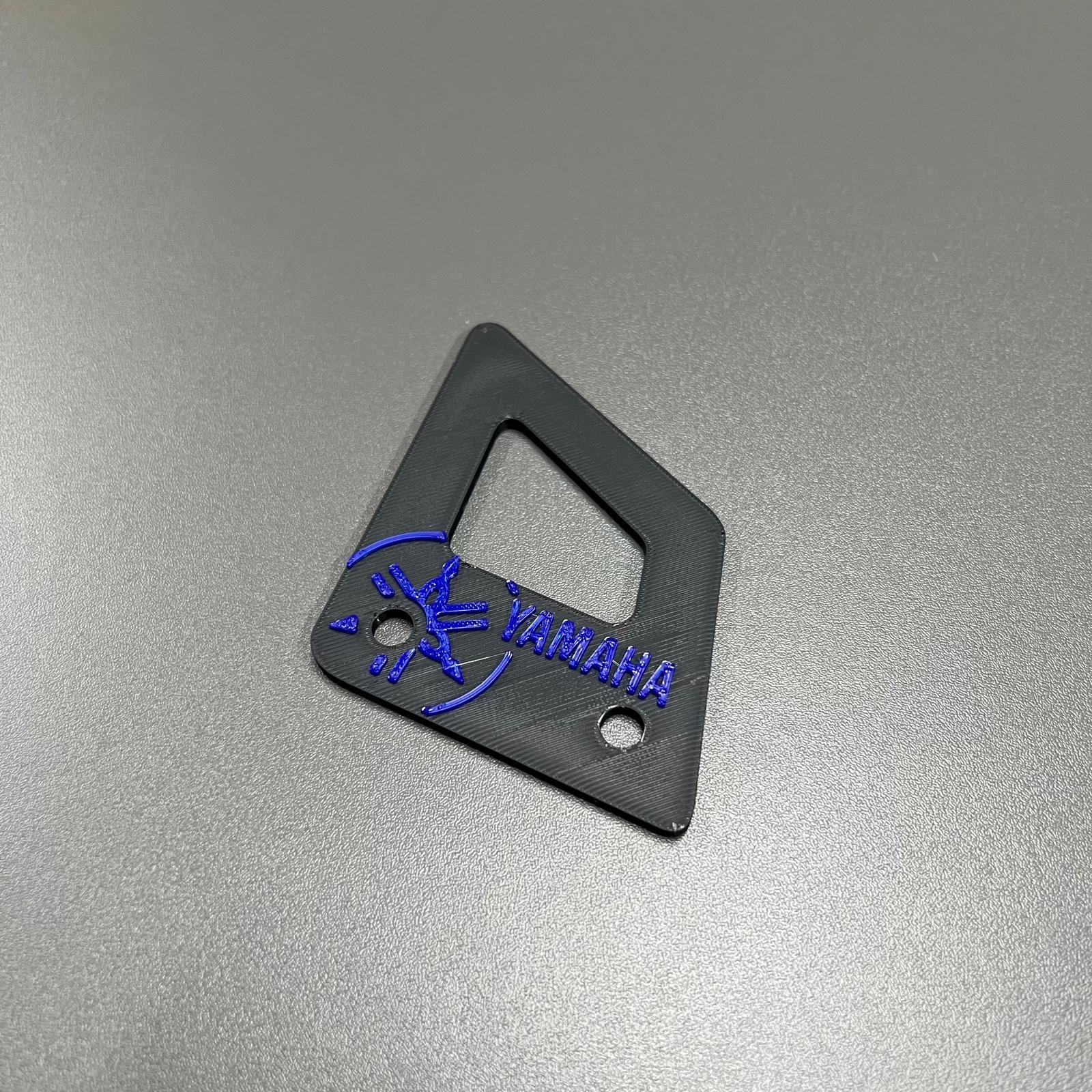 PROTEÇÃO BOMBA TRAVÃO TRASEIRO PRETO E AZUL - YAMAHA DTR DTRE DTX 125