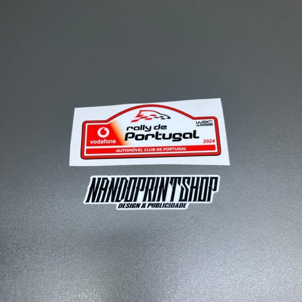 AUTOCOLANTE - Rally de Portugal 2024