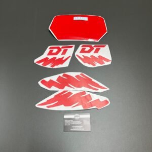 KIT AUTOCOLANTES YAMAHA DT 50 LC VERMELHO