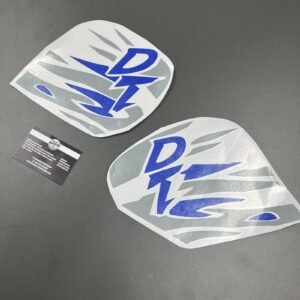 KIT AUTOCOLANTES YAMAHA DT 50 LC - CINZA E AZUL