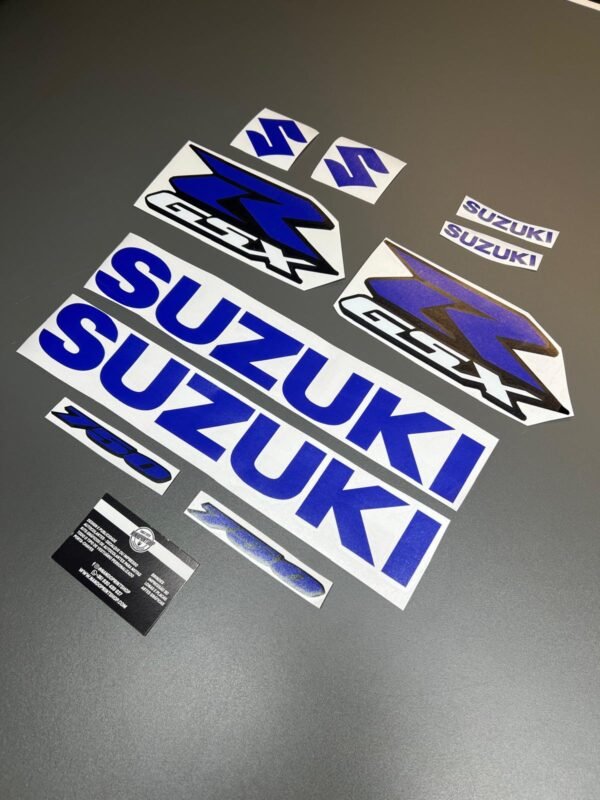 KIT AUTOCOLANTES SUZUKI GSXR 750 (CORES AO GOSTO)