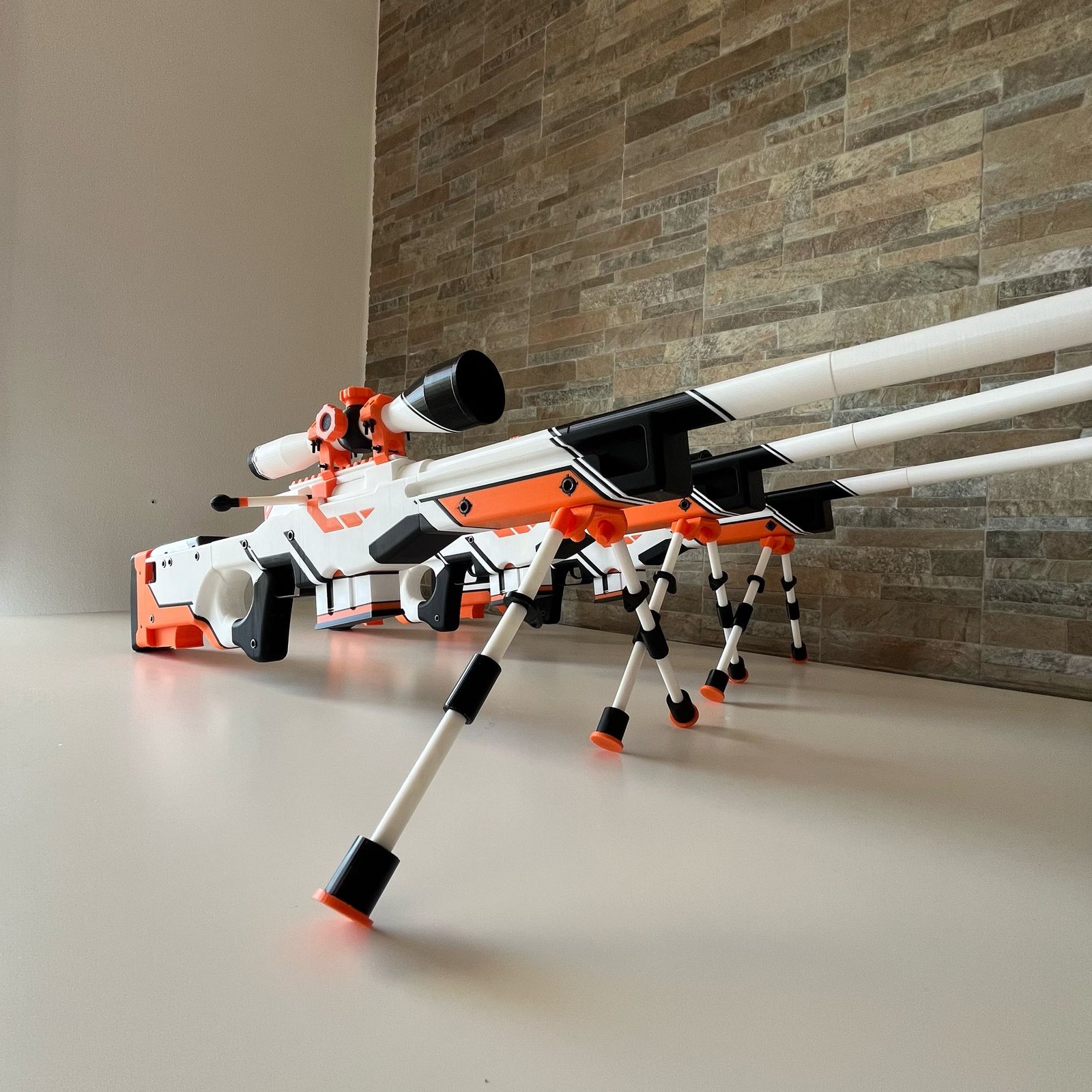 DECORAÇÃO 3D - AWP Asiimov Réplica - Counter-Strike - Image 8