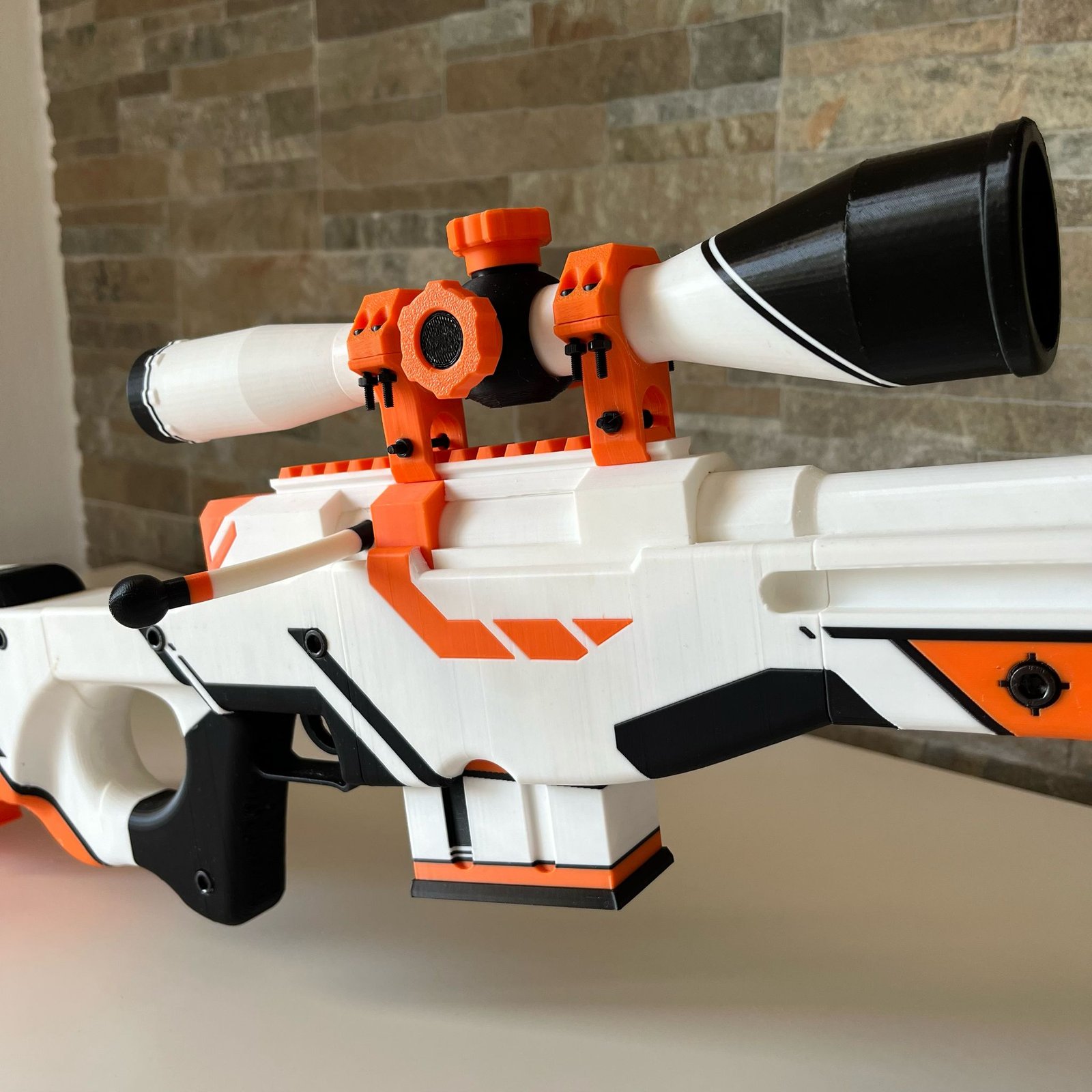 DECORAÇÃO 3D - AWP Asiimov Réplica - Counter-Strike - Image 7