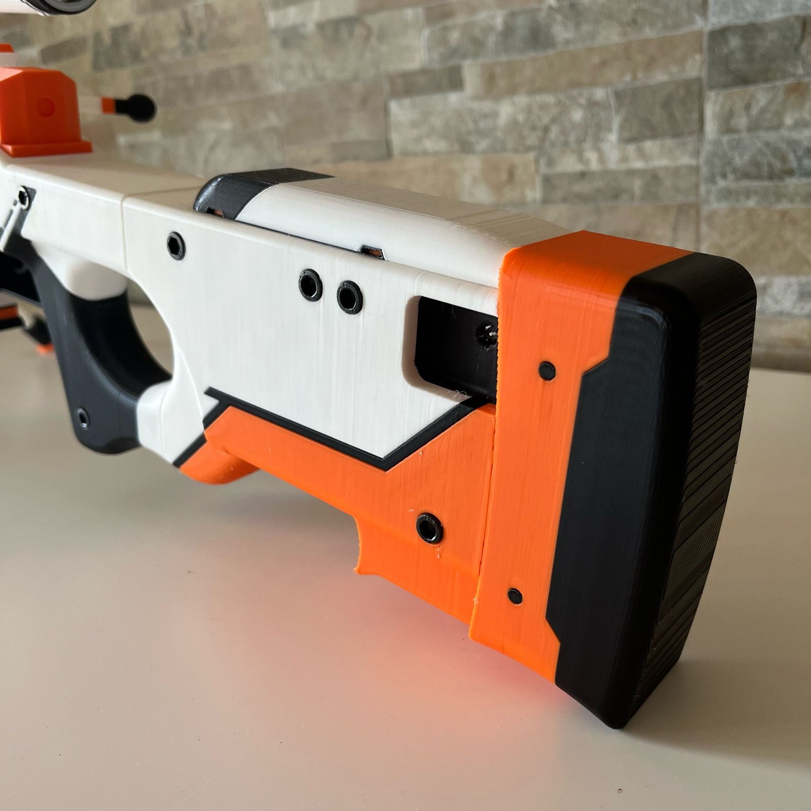 DECORAÇÃO 3D - AWP Asiimov Réplica - Counter-Strike - Image 6