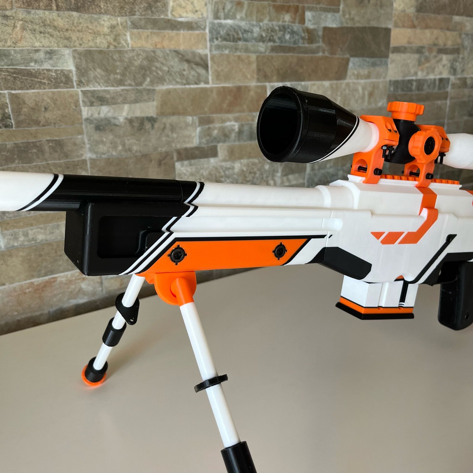 DECORAÇÃO 3D - AWP Asiimov Réplica - Counter-Strike - Image 4