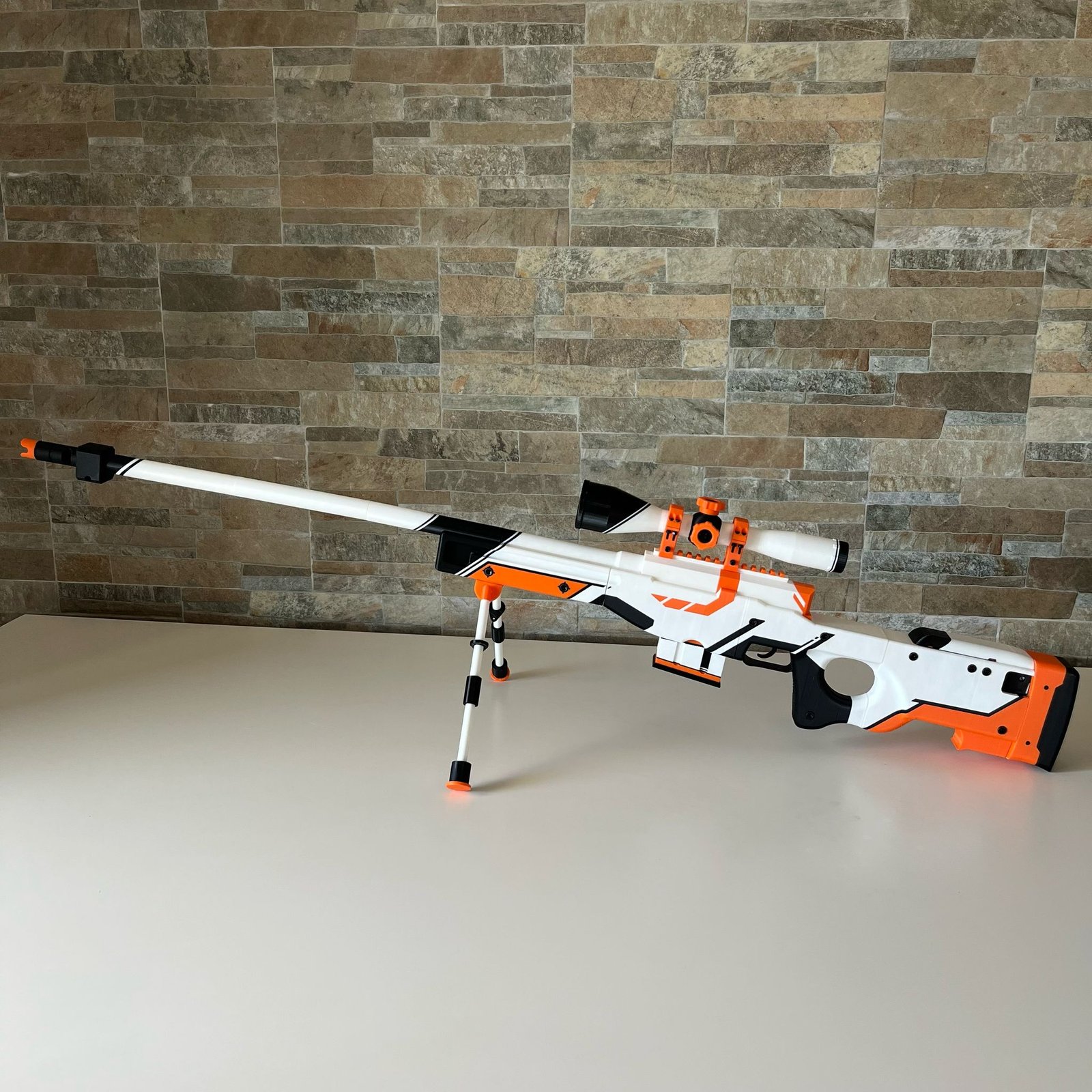 DECORAÇÃO 3D - AWP Asiimov Réplica - Counter-Strike - Image 3