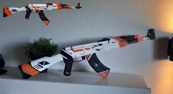 DECORAÇÃO 3D - AK-47 Asiimov Réplica - Counter-Strike - Image 2