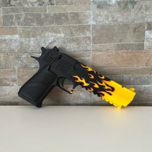 DECORAÇÃO 3D - Desert Eagle Blaze Réplica - Counter-Strike