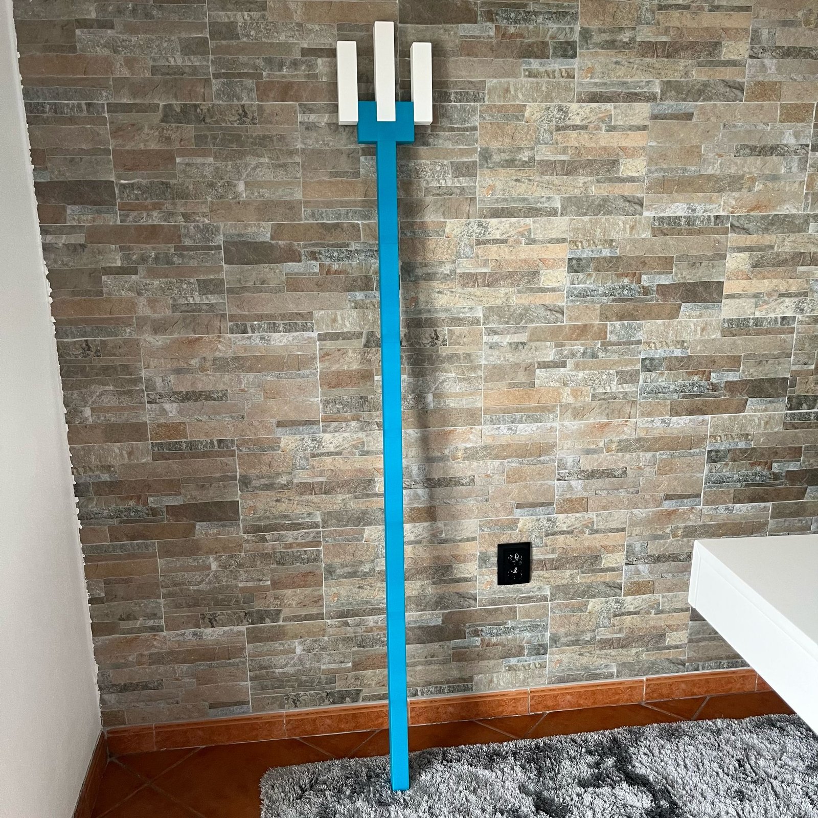 DECORAÇÃO 3D - Minecraft Trident