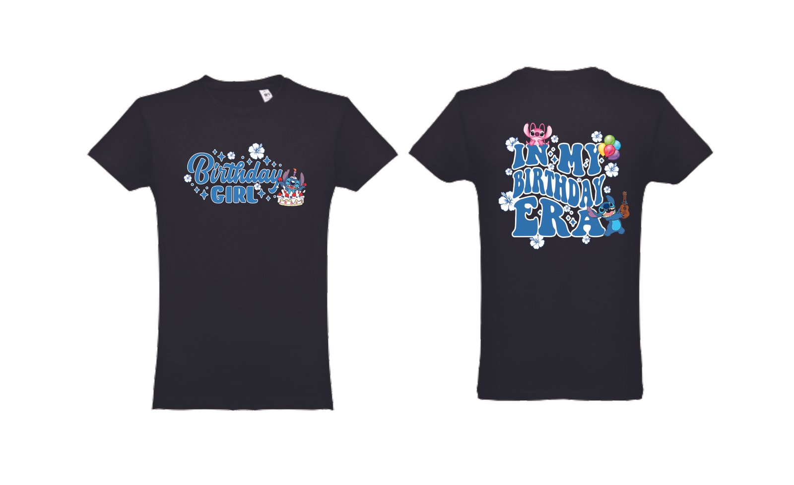 TSHIRT - BIRTHDAY GIRL STITCH