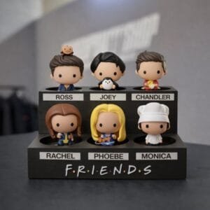 DECORAÇÃO 3D - FRIENDS