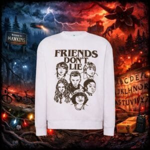 CAMISOLA SEM CAPUZ - STRANGER THINGS