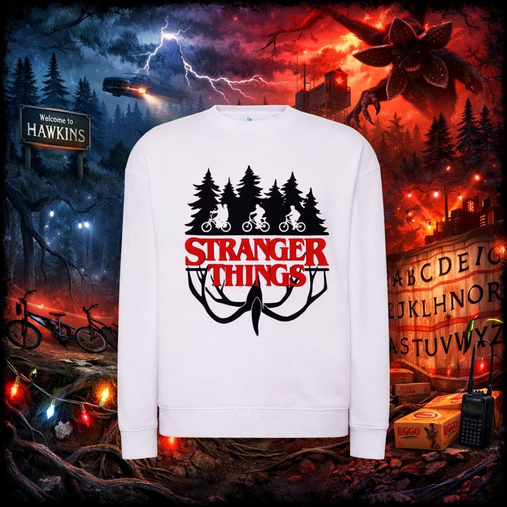 CAMISOLA SEM CAPUZ - STRANGER THINGS