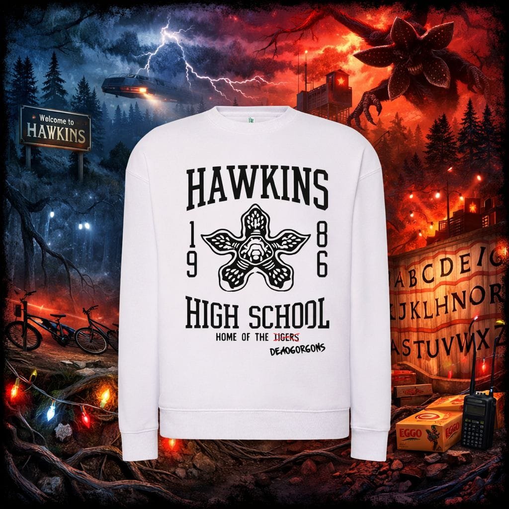 CAMISOLA SEM CAPUZ - STRANGER THINGS