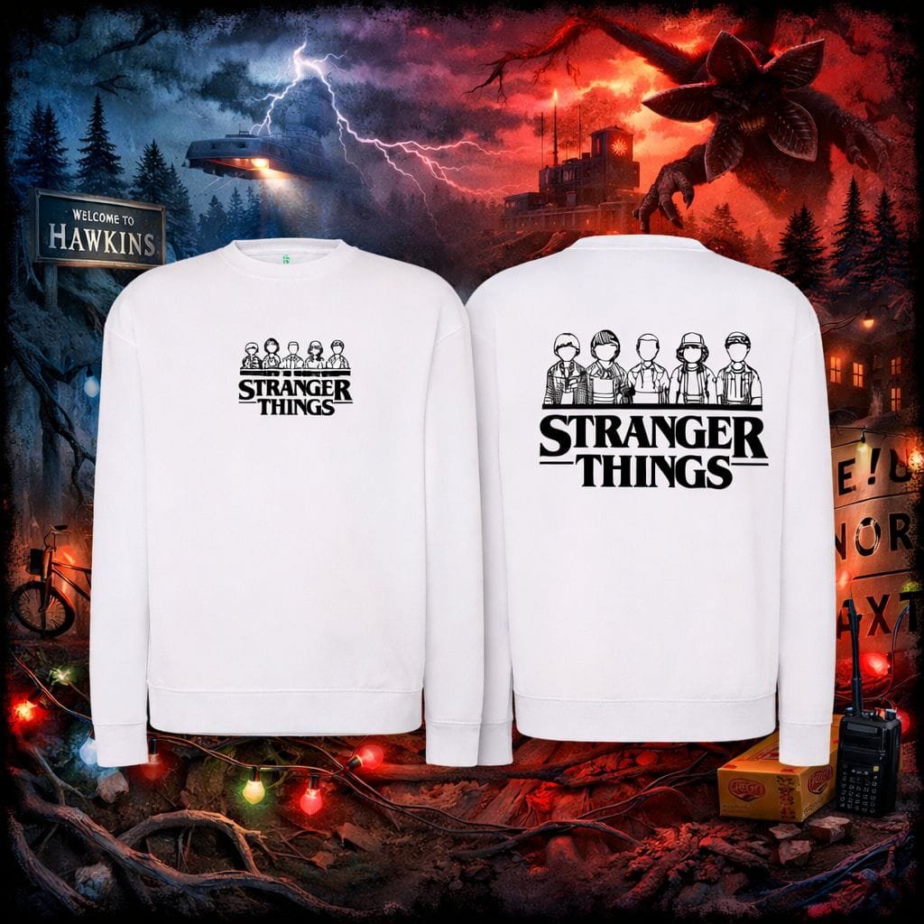 CAMISOLA SEM CAPUZ - STRANGER THINGS