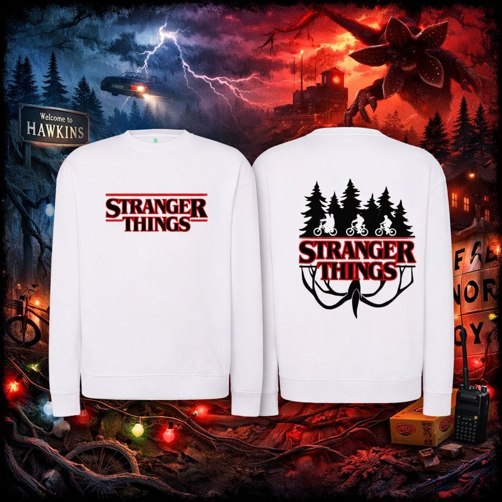 CAMISOLA SEM CAPUZ - STRANGER THINGS